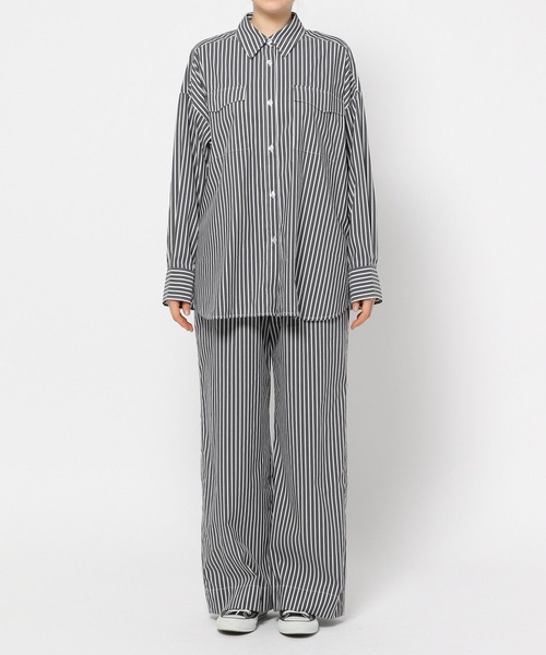 LOWRYS FARM（ローリーズファーム）の「３セットＲＯＯＭＷＥＡＲ　151953（ルームウェア/パジャマ・レディース・ブラック/ブルー・FREE）」の8枚目の写真
