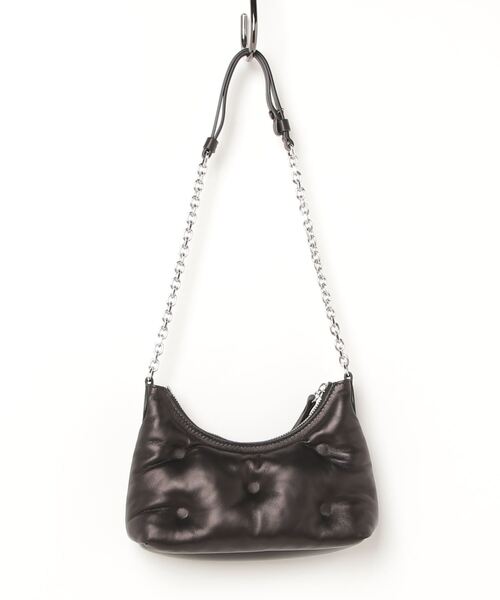 VIPセール●Maison Margiela●GlamSlamマイクロHOBOレザーバッグ Maison Margiela - Glam Slam Hobo bag black - The Corner