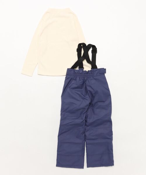 Ocean Pacific（オーシャンパシフィック）の「【OP/オーピー】キッズハイネックフリース付きスノーパンツ　スキー　スノボー（スポーツグッズ・キッズ・ネイビー/ブラック/ベージュ・LARGE/MEDIUM/SMALL）」の4枚目の写真