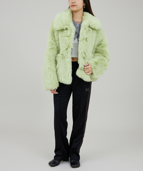 jakke（ジャッキー）の「jakke/ジャッキー TRACI COAT（その他アウター・レディース・グリーン/ブルー/その他7・SMALL）」の5枚目の写真