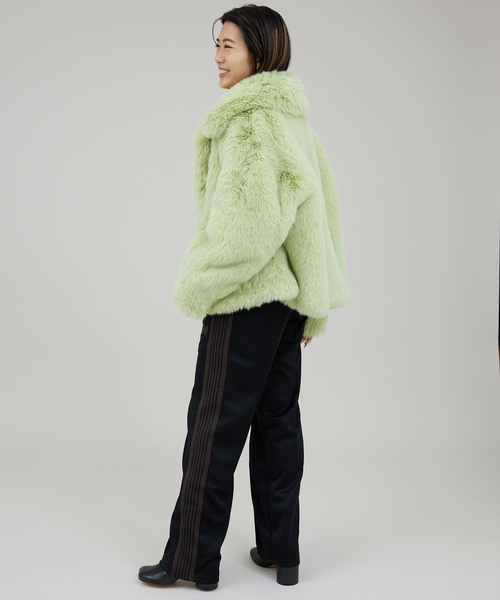 jakke（ジャッキー）の「jakke/ジャッキー TRACI COAT（その他アウター・レディース・グリーン/ブルー/その他7・SMALL）」の6枚目の写真