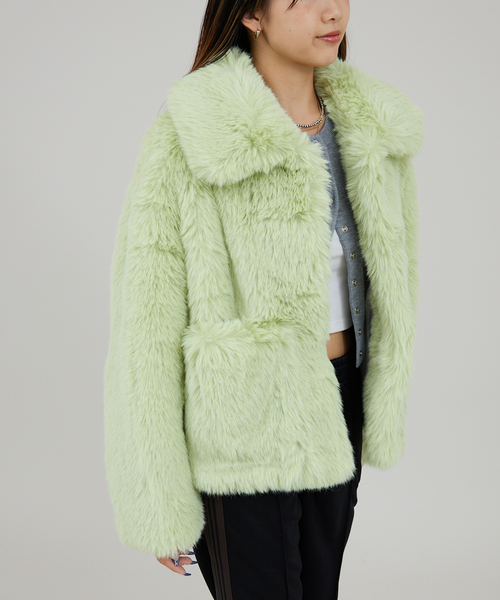 jakke（ジャッキー）の「jakke/ジャッキー TRACI COAT（その他アウター・レディース・グリーン/ブルー/その他7・SMALL）」の10枚目の写真