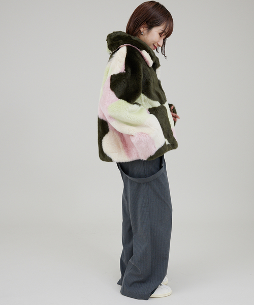 jakke（ジャッキー）の「jakke/ジャッキー TRACI COAT（その他アウター・レディース・グリーン/ブルー/その他7・SMALL）」の19枚目の写真