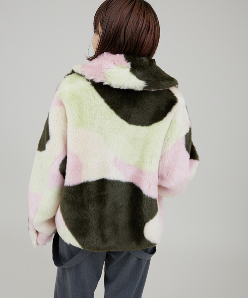 jakke（ジャッキー）の「jakke/ジャッキー TRACI COAT（その他アウター・レディース・グリーン/ブルー/その他7・SMALL）」の21枚目の写真