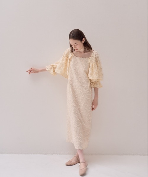 muguet（ミュゲ）の「【オケージョン対応】フラワーリボンボレロ