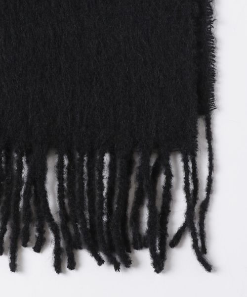 JEANASIS(ジーナシス)の「2WAY BIGストール/145154(ストール/ショール・レディース・グレー/ブラック/イエロー系その他・FREE)」の5枚目の写真