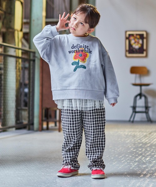 コムドットやまと着用 ERL VENICE チェック スウェットシャツ ERL】コムドット やまと着用♪ VENICE CHECKER スウェット