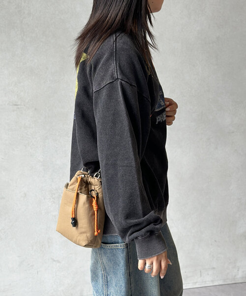 CPCM(シーピーシーエム)の「レーシングプリントスウェット(Tシャツ/カットソー・メンズ・グレー/ブラック・LARGE/MEDIUM)」の6枚目の写真