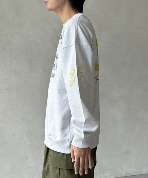 CPCM(シーピーシーエム)の「レーシングプリントスウェット(Tシャツ/カットソー・メンズ・グレー/ブラック・LARGE/MEDIUM)」の15枚目の写真