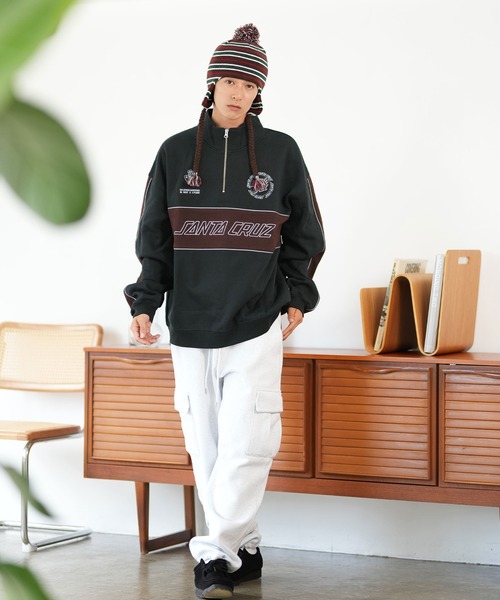 NAUTICA（ノーティカ）の「NAUTICA/ノーティカ ビーニー MULTI STRIPE KNTI GUIDE NT140（ニットキャップ/ビーニー・メンズ・ブラック×ホワイト/ブラウン系その他・FREE）」の10枚目の写真