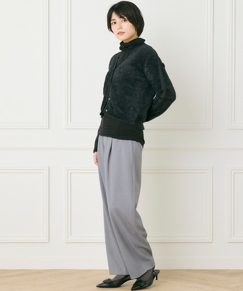 INED CLARO（イネドクラロ）の「カーブタックパンツ（その他パンツ・レディース・ベージュ/ネイビー/グレー・9号/11号）」の16枚目の写真