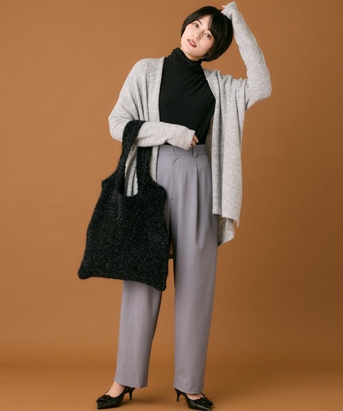 INED CLARO（イネドクラロ）の「カーブタックパンツ（その他パンツ・レディース・ベージュ/ネイビー/グレー・9号/11号）」の17枚目の写真