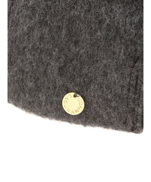 LAGUNAMOON（ラグナムーン）の「シャギーファーキャップ（キャップ・レディース・アイボリー/チャコールグレー・FREE）」の5枚目の写真