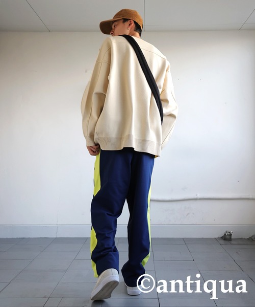 antiqua(アンティカ)の「配色タックパンツ(その他パンツ・レディース・ブラック系その他/ブルー系その他・P/R)」の18枚目の写真