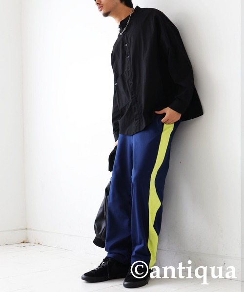 antiqua(アンティカ)の「配色タックパンツ(その他パンツ・レディース・ブラック系その他/ブルー系その他・P/R)」の20枚目の写真
