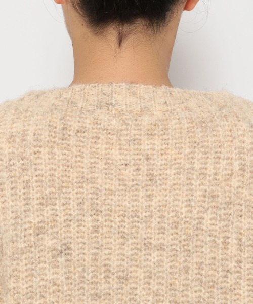 LOWRYS FARM（ローリーズファーム）の「メランジカーディガンキャミ２Ｐワンピース　152617（ワンピース・レディース・チャコールグレー/ブルー/アイボリー・FREE）」の12枚目の写真