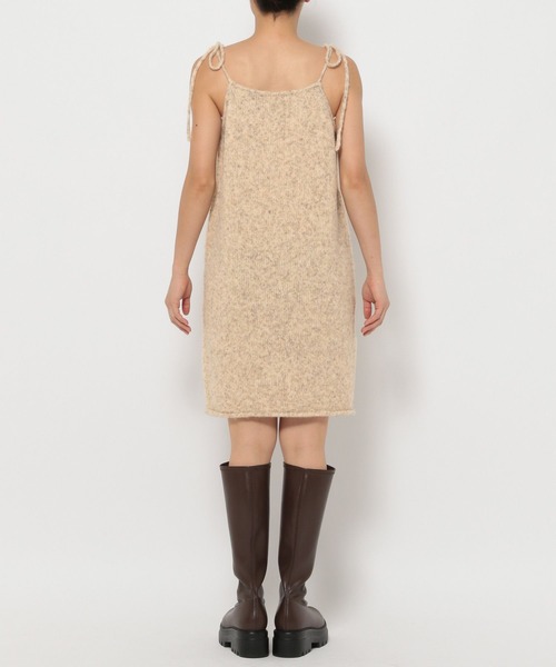 LOWRYS FARM（ローリーズファーム）の「メランジカーディガンキャミ２Ｐワンピース　152617（ワンピース・レディース・チャコールグレー/ブルー/アイボリー・FREE）」の15枚目の写真