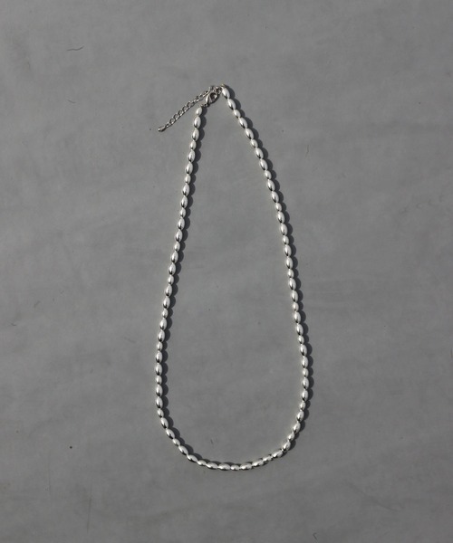 Hematite JujubeNecklace/ヘマタイト ジュジュベネックレス（ネックレス）｜whoseA（フーシー）