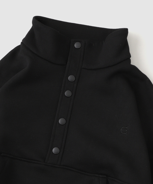 セール】Evisen skateboards SNAP BUTTON STAND SWEAT TOP
