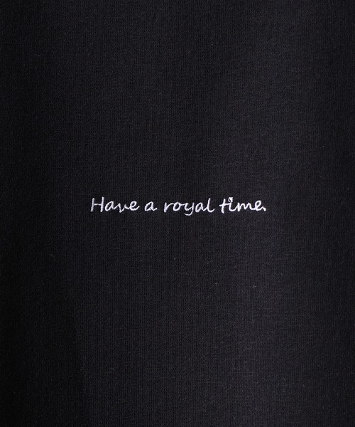 WS select ストレッチ裏起毛 ワンポイント刺繍 花柄デザインスウェットシャツ（スウェット）｜FUNALIVE（ファンアライブ）