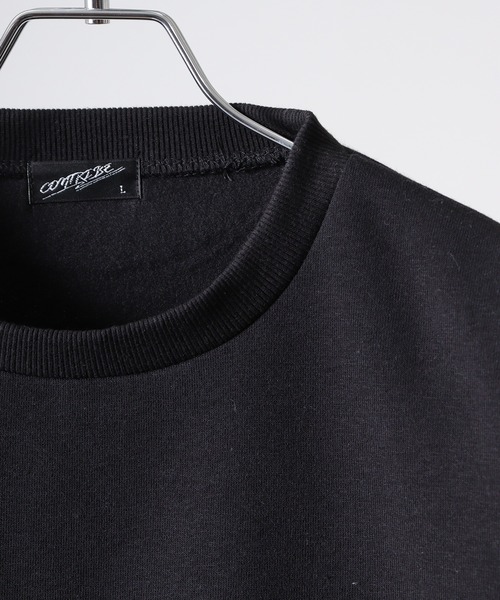 WS select ストレッチ裏起毛 ワンポイント刺繍 花柄デザインスウェットシャツ（スウェット）｜FUNALIVE（ファンアライブ）