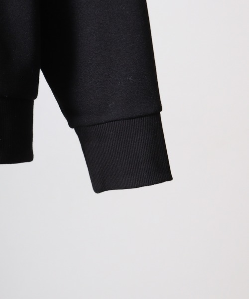 WS select ストレッチ裏起毛 ワンポイント刺繍 花柄デザインスウェットシャツ（スウェット）｜FUNALIVE（ファンアライブ）