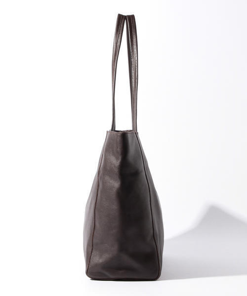 B:MING by BEAMS（ビーミングバイビームス）の「ビーミング by ビームス / カウレザートートバッグ（トートバッグ・メンズ・ブラック/ネイビー・ONE SIZE）」の10枚目の写真