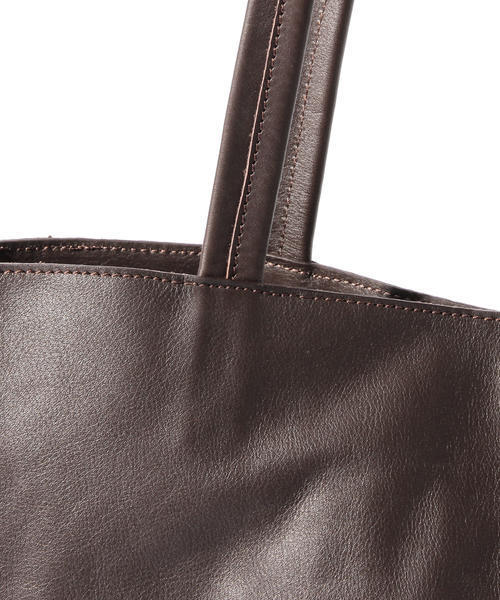 B:MING by BEAMS（ビーミングバイビームス）の「ビーミング by ビームス / カウレザートートバッグ（トートバッグ・メンズ・ブラック/ネイビー・ONE SIZE）」の21枚目の写真