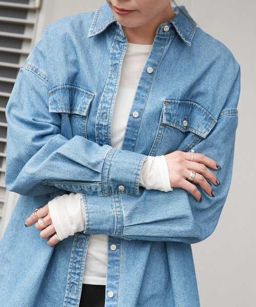 追加2》シアークルーネックロンTEE（Tシャツ/カットソー）｜B.C