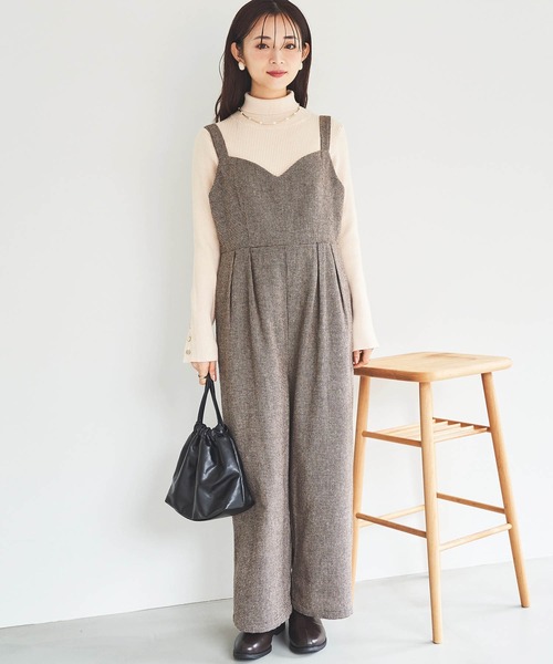 mil（ミル）の「【150㎝前後の小柄さんサイズ】千鳥柄 ツイード