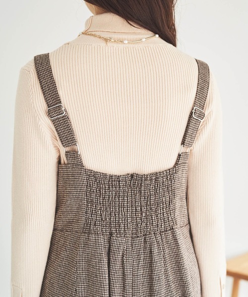 mil（ミル）の「【150㎝前後の小柄さんサイズ】千鳥柄 ツイード
