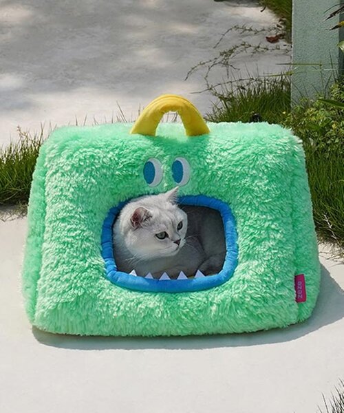 【ZEZE】MONSTER PET BED ミントグリーン（ペット用おもちゃ）｜BIRTHDAY BAR（バースデイバー） 5,264円