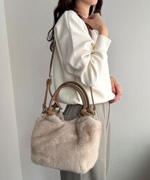 fredy emue | ノットハンドルファートートバッグ(ショルダーバッグ)