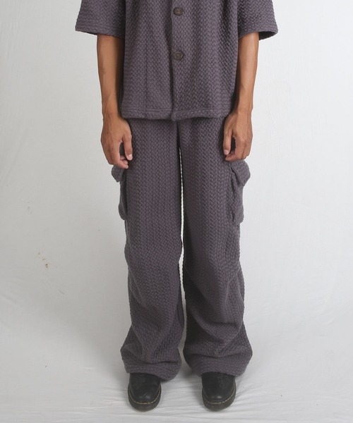 CHEVRON TROUSERS