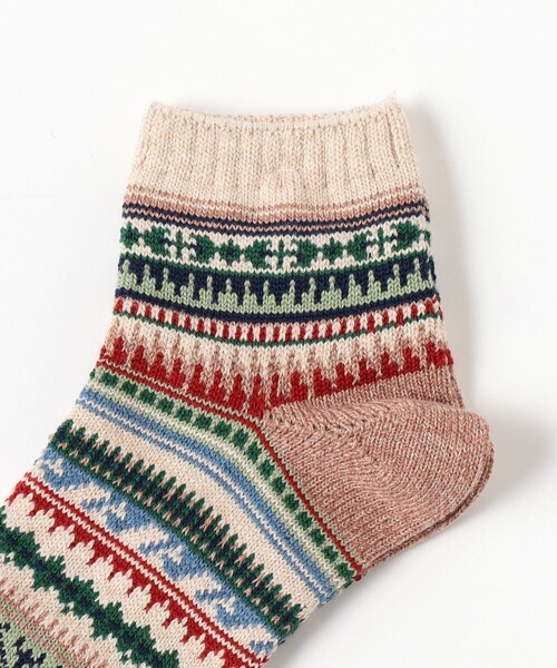 CHUP（チュプ）の「CHUP / SUGUARO（ソックス/靴下・メンズ・ネイビー/オフホワイト・ONE SIZE）」の3枚目の写真