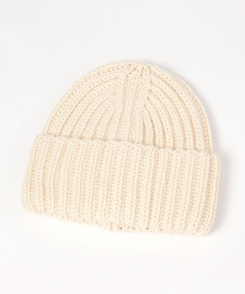 studio CLIP（スタディオクリップ）の「バルキーリブワッチ（ニットキャップ/ビーニー・レディース・グリーン/グレー/ブラック/アイボリー・FREE）」の3枚目の写真