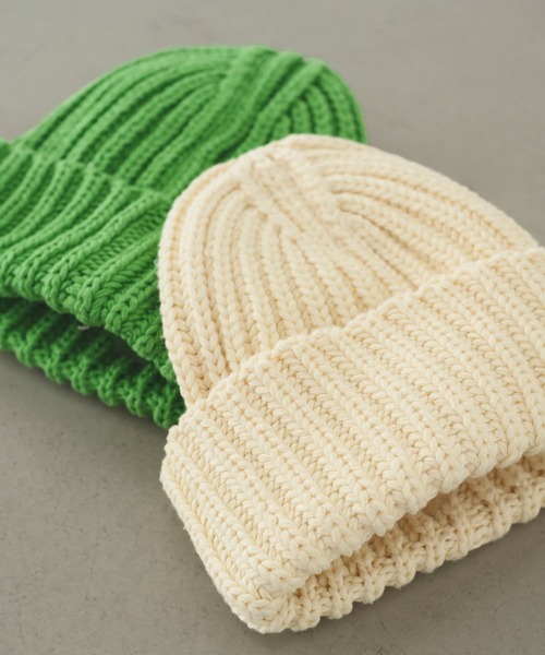 studio CLIP（スタディオクリップ）の「バルキーリブワッチ（ニットキャップ/ビーニー・レディース・グリーン/グレー/ブラック/アイボリー・FREE）」の5枚目の写真