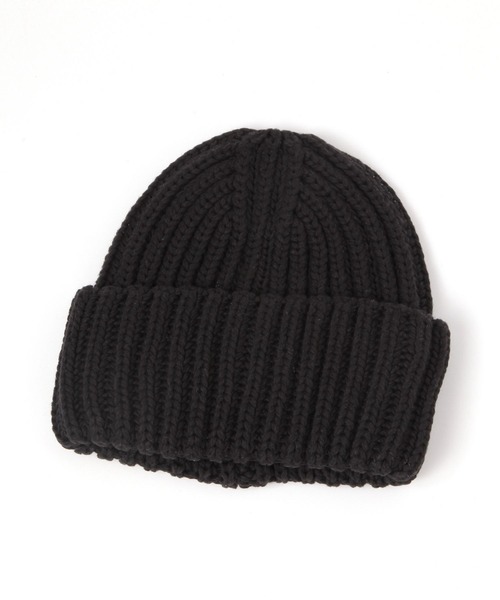 studio CLIP（スタディオクリップ）の「バルキーリブワッチ（ニットキャップ/ビーニー・レディース・グリーン/グレー/ブラック/アイボリー・FREE）」の12枚目の写真