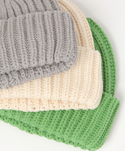 studio CLIP（スタディオクリップ）の「バルキーリブワッチ（ニットキャップ/ビーニー・レディース・グリーン/グレー/ブラック/アイボリー・FREE）」の18枚目の写真