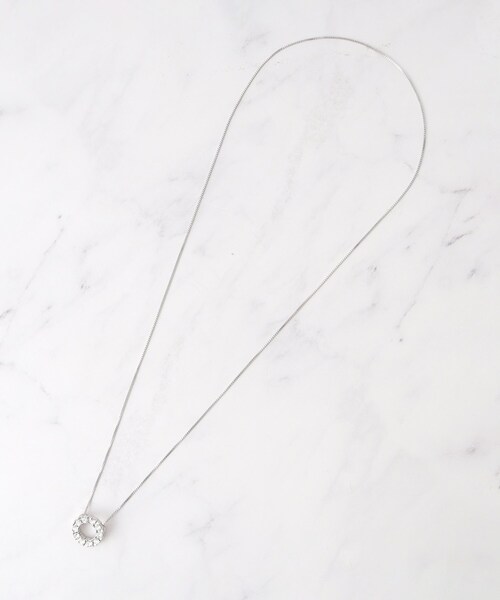 SHOO・LA・RUE（シューラルー）の「ビジューループタイネックレス（ネックレス・レディース・シルバー系その他/ゴールド/シルバー・00）」の7枚目の写真