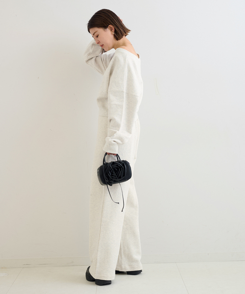U by SPICK&SPAN オフショルスウェットトップス