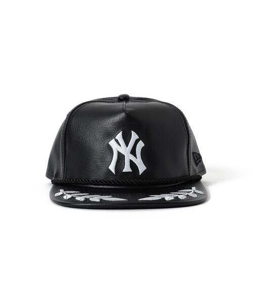 NEW ERA（ニューエラ）の「【別注】NEW ERA / Golfer Hat（キャップ・メンズ・ブラック・ONE SIZE）」の4枚目の写真