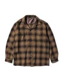 TOWNCRAFT（タウンクラフト）の「TOWNCRAFT / タウンクラフト WOOL CHECK LOOP COLLAR SHIRTS ウール チェック ループカラーシャツ（シャツ/ブラウス）」