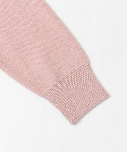 URBAN RESEARCH DOORS（アーバンリサーチドアーズ）の「コクーンシルエットチュニックニット（ニット/セーター・レディース・ピンク/チャコールグレー/グレー系その他・MEDIUM）」の18枚目の写真