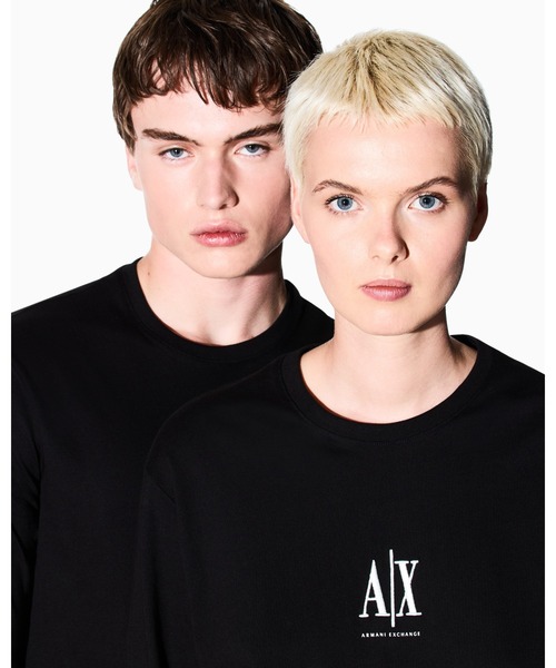 ARMANI EXCHANGE（アルマーニエクスチェンジ）の「【A|X アルマーニ エクスチェンジ】ICON 長袖クルーネックTシャツ/SLIM（Tシャツ/カットソー・メンズ・ブラック/ホワイト・XX-LARGE/X-SMALL/X-LARGE/SMALL/MEDIUM/LARGE）」の18枚目の写真