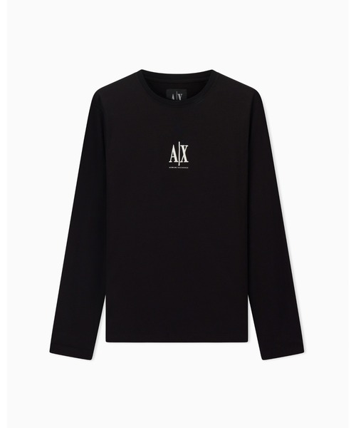 A|X アルマーニ エクスチェンジ】ICON 長袖クルーネックTシャツ/SLIM
