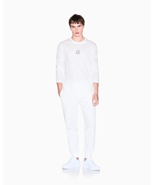 ARMANI EXCHANGE（アルマーニエクスチェンジ）の「【A|X アルマーニ エクスチェンジ】ICON 長袖クルーネックTシャツ/SLIM（Tシャツ/カットソー・メンズ・ブラック/ホワイト・XX-LARGE/X-SMALL/X-LARGE/SMALL/MEDIUM/LARGE）」の15枚目の写真