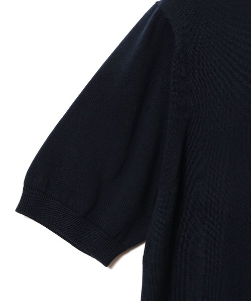 FRED PERRY(フレッドペリー)の「【別注】FRED PERRY / ハーフジップ ニットポロ(ポロシャツ・メンズ・ネイビー/ブラック・S/M/L/XL)」の22枚目の写真