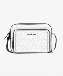 【MICHAEL KORS】ショルダーバッグ メンズ ホワイト【マイケルコース】 中古・古着通販】MICHAEL KORS (マイケルコース) ショルダー