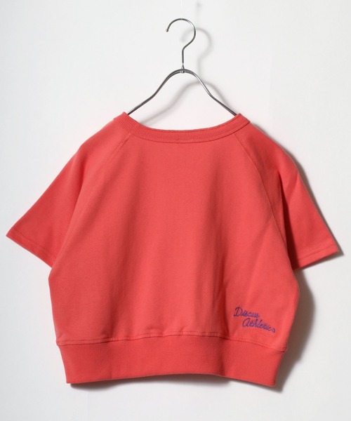 DISCUS ATHLETIC（ディスカス　アスレチック）の「DISCUS ATHLETIC（ディスカスアスレチック）ヘンリーネック ライトウェイトスウェットTシャツ レディース（スウェット・レディース・オレンジ/ネイビー/ホワイト系その他・M）」の6枚目の写真